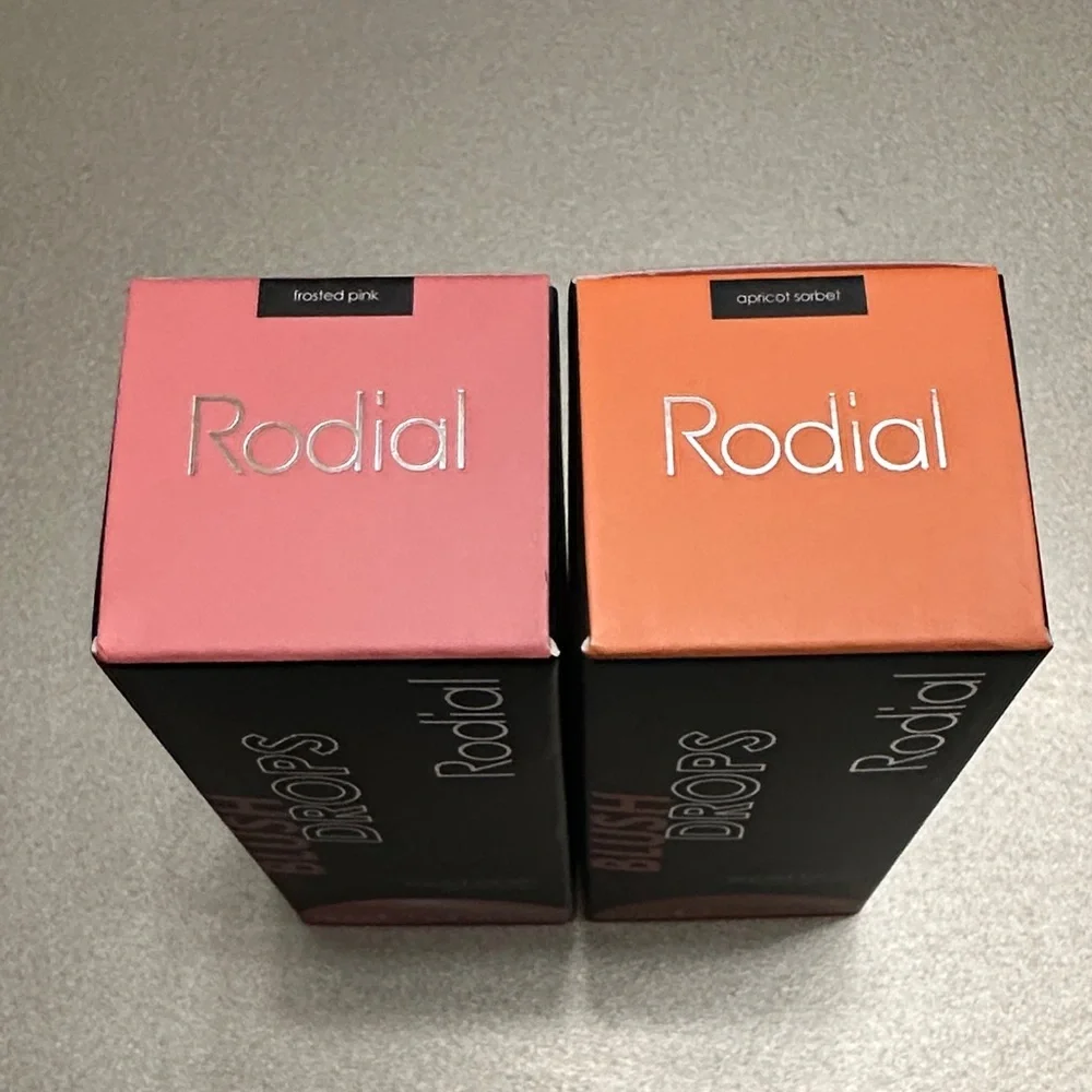Rodial Blush Drops - Vibrant Pink and Warm Orange set of two (2)
